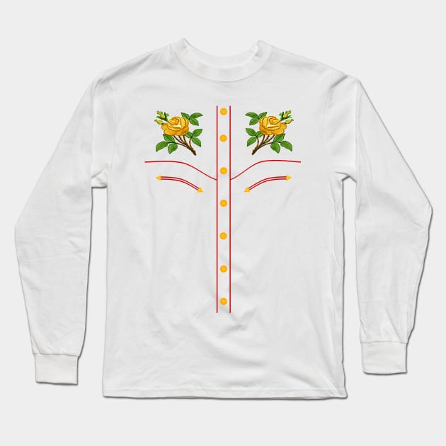 Western Long Sleeve T-Shirt by BrotherAdam